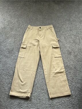 Sandy Liang x Target Cargo Pants in Khaki - Striaght Leg Workwear Style